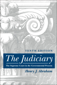 Cover image: The Judiciary 10th edition 9780814706534