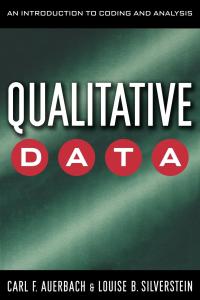 Cover image: Qualitative Data 9780814706954