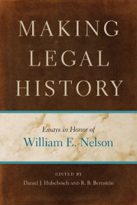 Cover image: Making Legal History 9780814725269