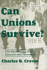 Imagen de portada: Can Unions Survive? 9780814714980