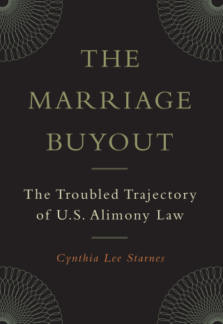 Cover image: The Marriage Buyout 9780814708248