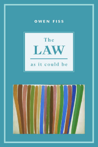 Omslagafbeelding: The Law as it Could Be 9780814727263