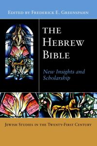 Cover image: The Hebrew Bible 9780814731888