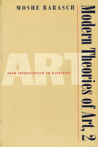 Cover image: Modern Theories of Art 2 9780814712733