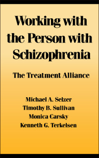Imagen de portada: Working With the Person With Schizophrenia 9780814778913