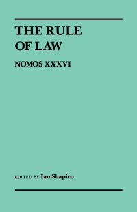 Cover image: The Rule of Law 9780814780244