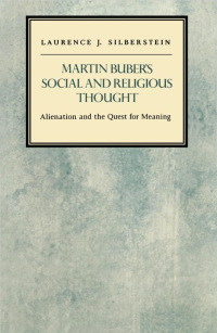 Cover image: Martin Buber's Social and Religious Thought 9780814779101