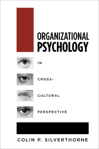 Cover image: Organizational Psychology in Cross Cultural Perspective 9780814740064
