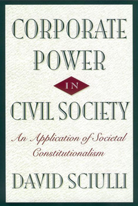 Omslagafbeelding: Corporate Power in Civil Society 9780814797860
