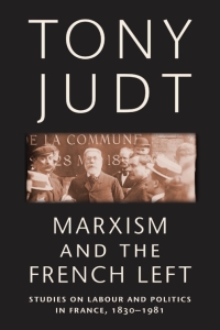 Titelbild: Marxism and the French Left 9780814743522