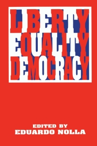 Titelbild: Liberty, Equality, Democracy 9780814757789