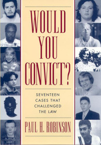 Cover image: Would You Convict? 9780814775318