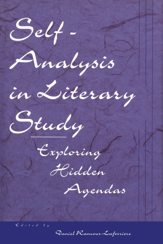 صورة الغلاف: Self-Analysis in Literary Study 9780814774397