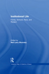 Cover image: Institutional Life 9780815321934