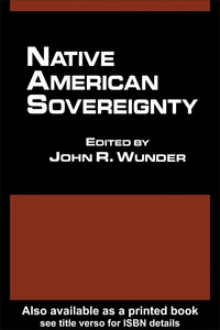 Cover image: Native American Sovereignty 9780815324904
