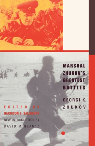 Cover image: Marshal Zhukov's Greatest Battles 9780815410980