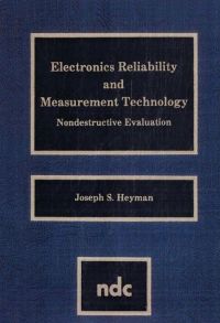Cover image: Electronics Reliability and Measurement Technology: Nondestructive Evaluation 9780815511717