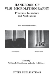 Immagine di copertina: Handbook of VLSI Microlithography: Principles, Technology and Applications 9780815512813