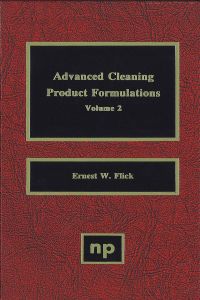 Cover image: Advanced Cleaning Product Formulations, Vol. 2 9780815513469