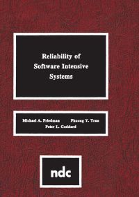 Imagen de portada: Reliability of Software Intensive Systems 9780815513612