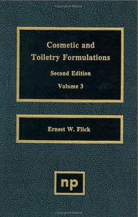 Imagen de portada: Cosmetic and Toiletry Formulations, Vol. 3 2nd edition 9780815513674