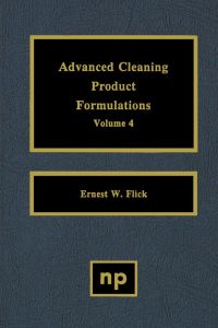 Omslagafbeelding: Advanced Cleaning Product Formulations, Vol. 4 9780815513964