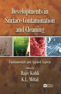 Titelbild: Developments in Surface Contamination and Cleaning: Fundamentals and Applied Aspects 9780815515555