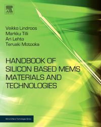 Omslagafbeelding: Handbook of Silicon Based MEMS Materials and Technologies 9780815515944