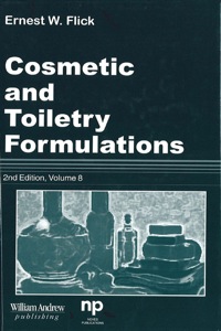 Imagen de portada: Cosmetic and Toiletry Formulations, Vol. 8 9780815514541