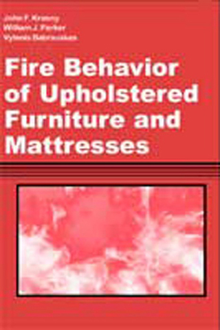 Cover image: Fire Behavior of Upholstered Furniture and Mattresses 9780815514572