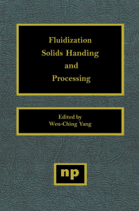 Titelbild: Fluidization, Solids Handling, and Processing 9780815514275