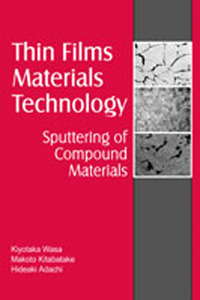 Cover image: Thin Film Materials Technology 9780815514831