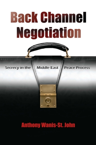 Cover image: Back Channel Negotiation 9780815632757