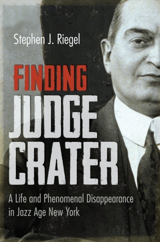 Cover image: Finding Judge Crater 9780815611349