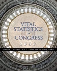 Imagen de portada: Vital Statistics on Congress 2008 9780815766650