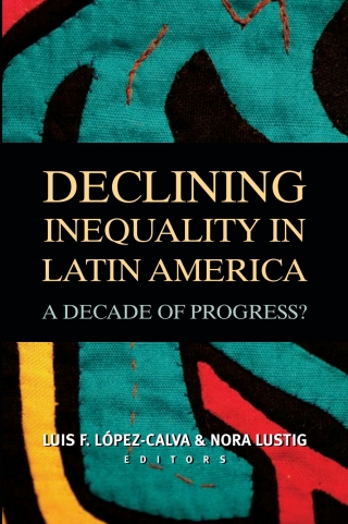 Cover image: Declining Inequality in Latin America 1st edition 9780815704102