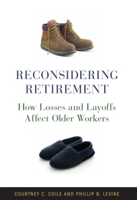 Cover image: Reconsidering Retirement 9780815733874