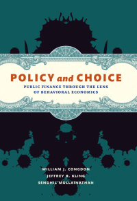 Omslagafbeelding: Policy and Choice 9780815722588