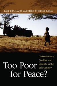 Imagen de portada: Too Poor for Peace? 9780815713753