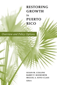 Cover image: Restoring Growth in Puerto Rico 9780815715504