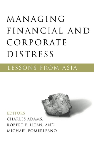 Cover image: Managing Financial and Corporate Distress 1st edition 9780815701033