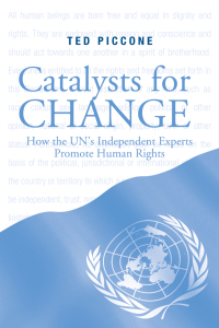 Titelbild: Catalysts for Change 9780815721925