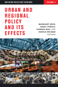 Titelbild: Urban and Regional Policy and its Effects 9780815722847