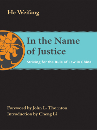 Cover image: In the Name of Justice 9780815733478