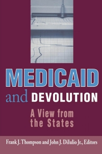 Imagen de portada: Medicaid and Devolution 9780815784517
