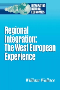 Imagen de portada: Regional Integration 9780815792246