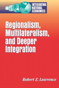 Titelbild: Regionalism, Multilateralism, and Deeper Integration 9780815751816