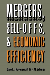 Cover image: Mergers, Sell-Offs, and Economic Efficiency 9780815773474