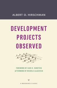Cover image: Development Projects Observed 9780815726425