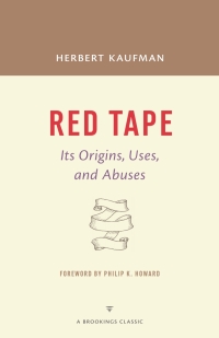 Cover image: Red Tape 9780815726609